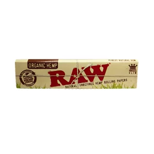 Raw Organic Hemp: King Size